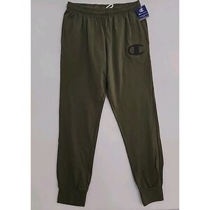 Champion Mens Joggers Olive Green Size XL New With Tags Lightweight Drawstring